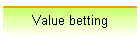 Value betting